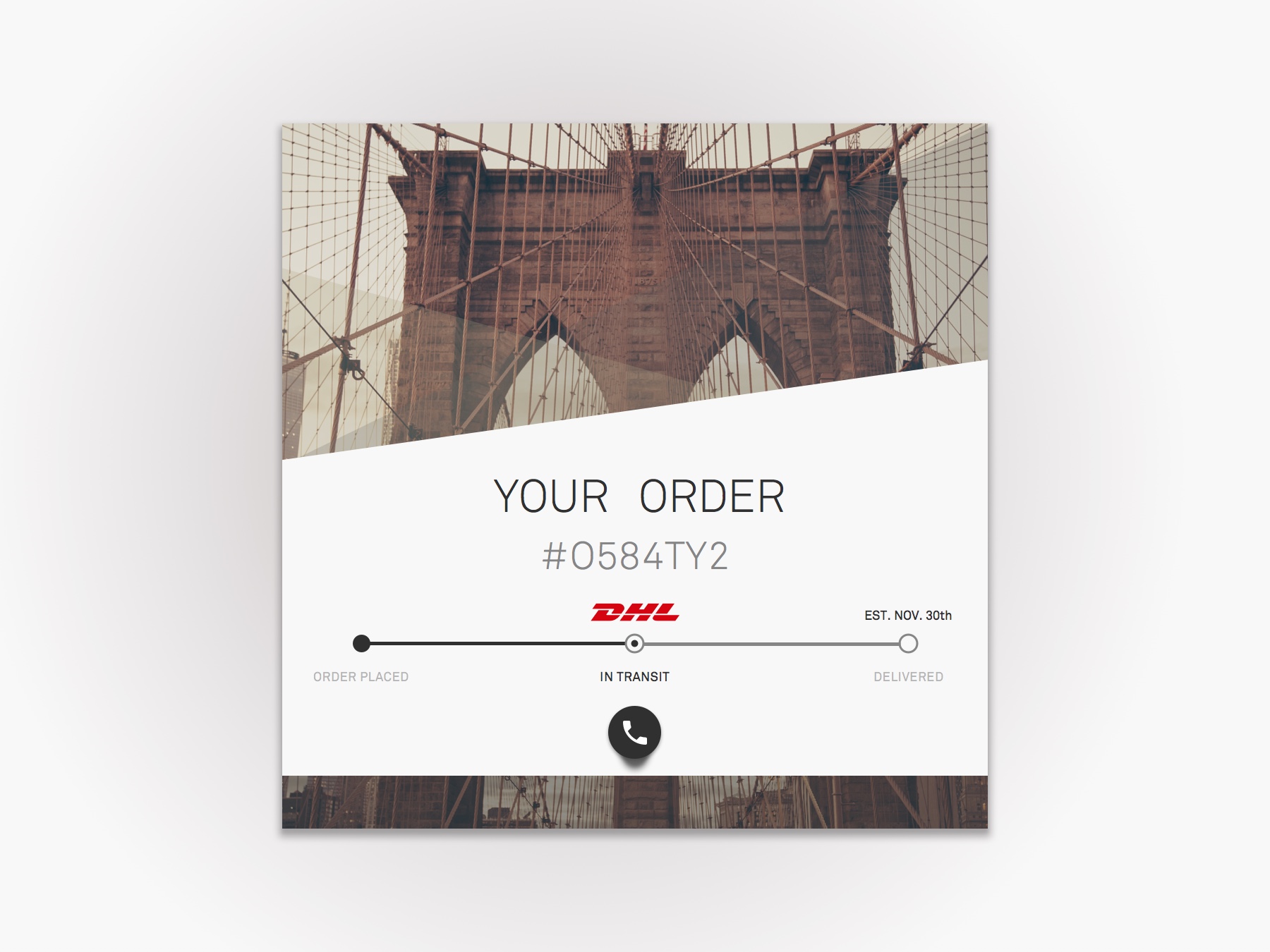 Order Tracking